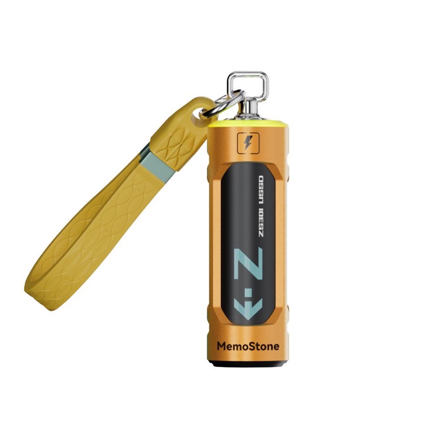 MemoStone 1TB 20Gbps Extreme Portable SSD - Up to 1900MB/s - USB-C, USB 3.2 Gen 2 - RGB External Solid State Drive - ZS301, Yellow